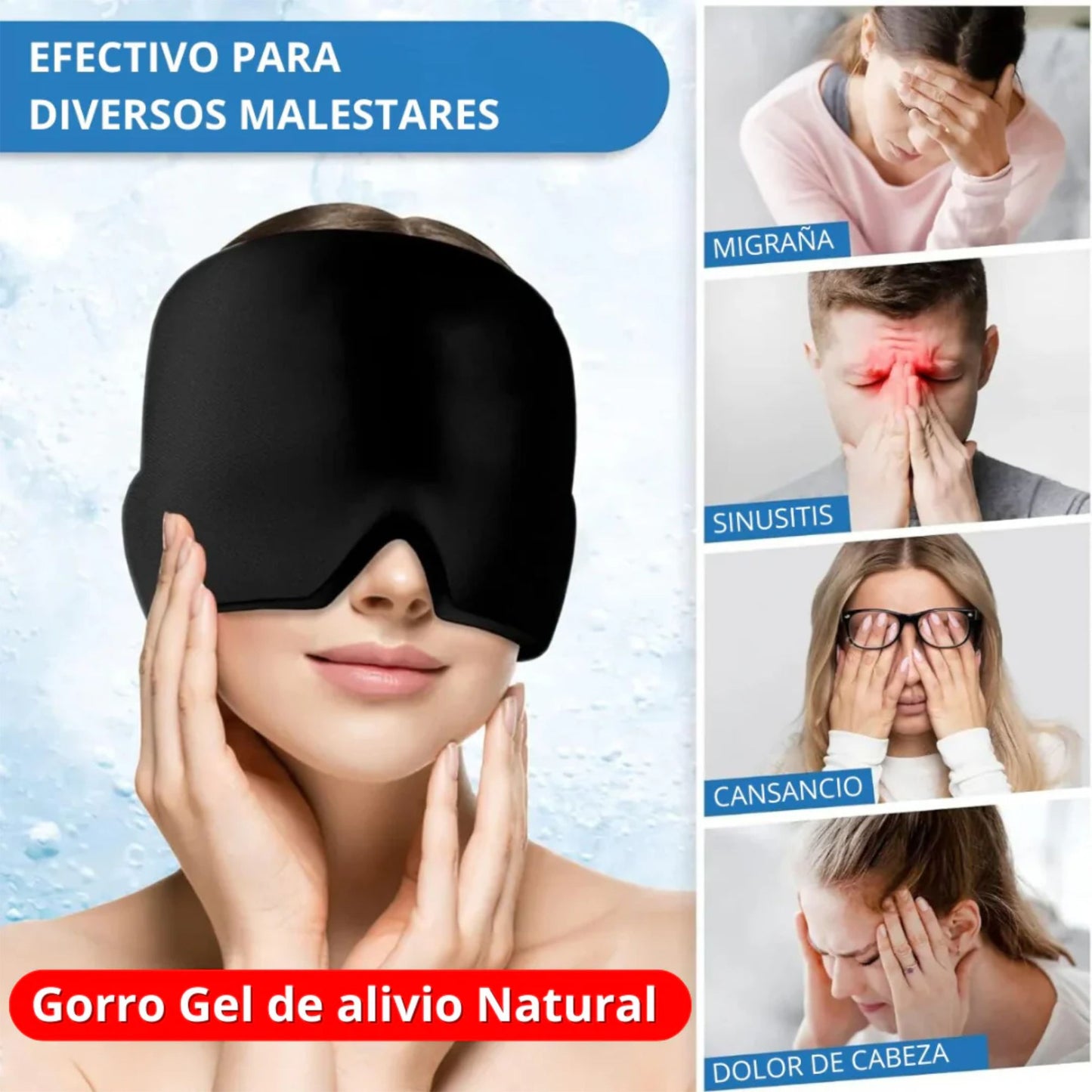 GORRO PARA MIGRAÑA