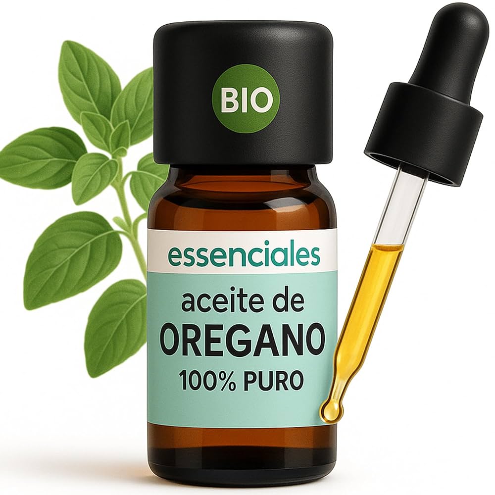 Aceite de Orégano en Gotas 100% Natural