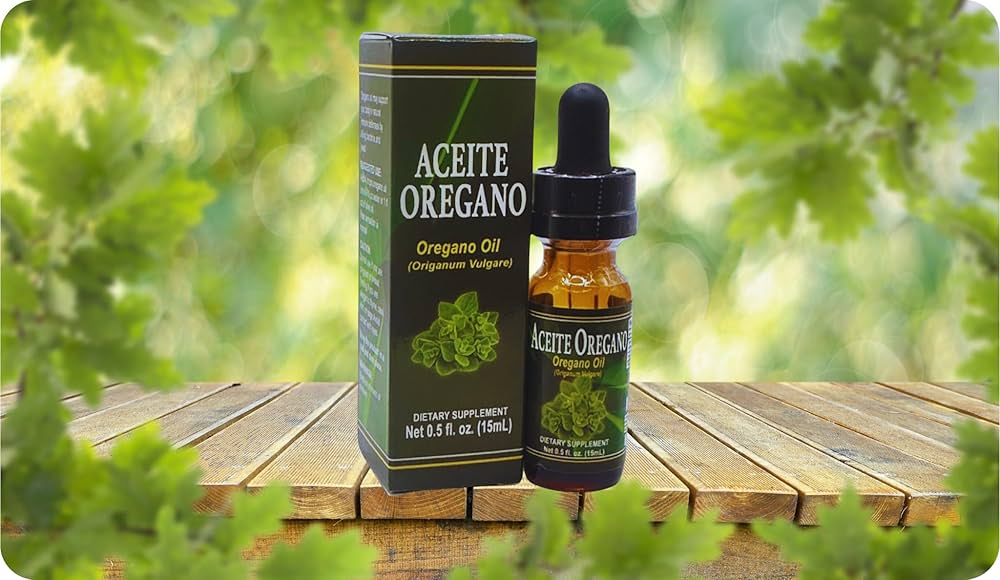 Aceite de Orégano en Gotas 100% Natural